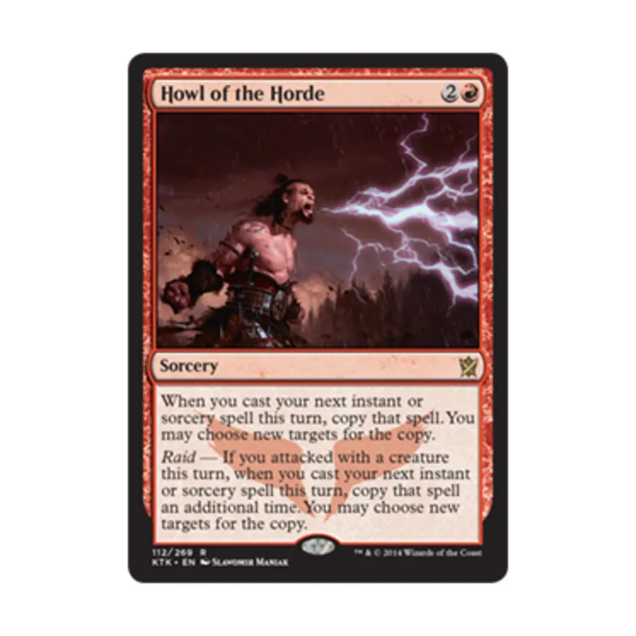 CCG Вой Орды (клавиша R), MTG - Khans of Tarkir 
CCG Вой Орды (клавиша R), MTG - Khans of Tarkir