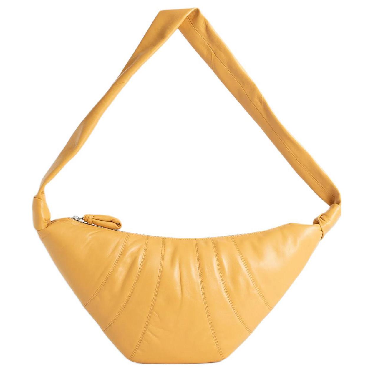 Сумка-круассан из овчины серии Croissant, сумка-круассан, сумка-круассан, женская жёлтая сумка через плечо Lemaire
Сумка-круассан из овчины серии Croissant, сумка-круассан, сумка-круассан, женская жёлтая сумка через плечо Lemaire