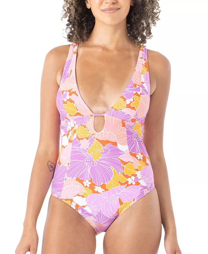 Детский цельный купальник Bell Bottom Blooms с расклешенными штанинами Roxy, фиолетовый
Детский цельный купальник Bell Bottom Blooms с расклешенными штанинами Roxy, фиолетовый