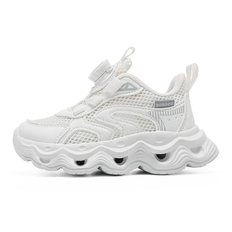 Нескользящие, дышащие, легкие, амортизирующие, низкие, детские, повседневные кроссовки для детей BOBDOG, белый 
Нескользящие, дышащие, легкие, амортизирующие, низкие, детские, повседневные кроссовки для детей BOBDOG, белый
