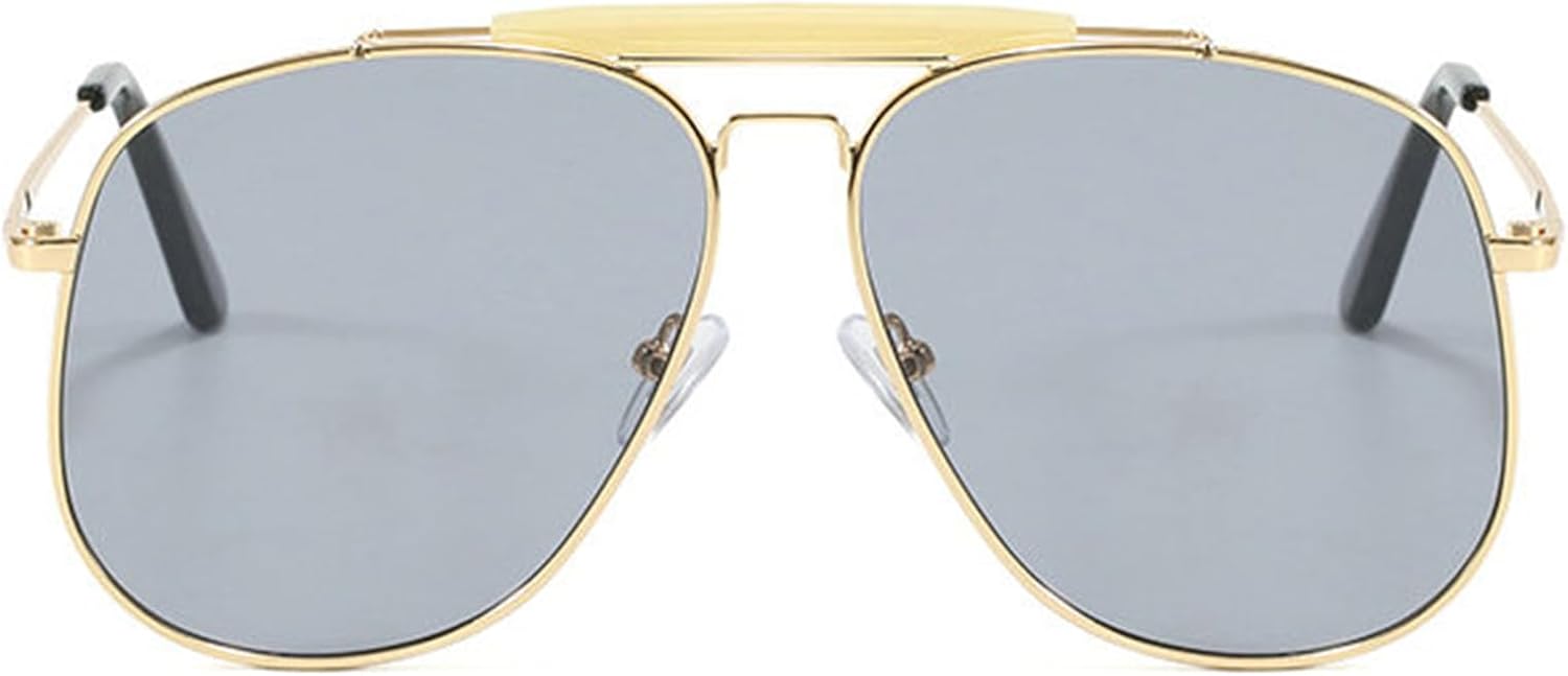 Солнцезащитные очки Willochra увеличенного размера в стиле «пилот» квадратной формы для женщин и мужчин, винтажные, 70-е годы, многоугольные, женские, с двойной перемычкой, C1
Солнцезащитные очки Willochra увеличенного размера в стиле «пилот» квадратной формы для женщин и мужчин, винтажные, 70-е годы, многоугольные, женские, с двойной перемычкой, C1