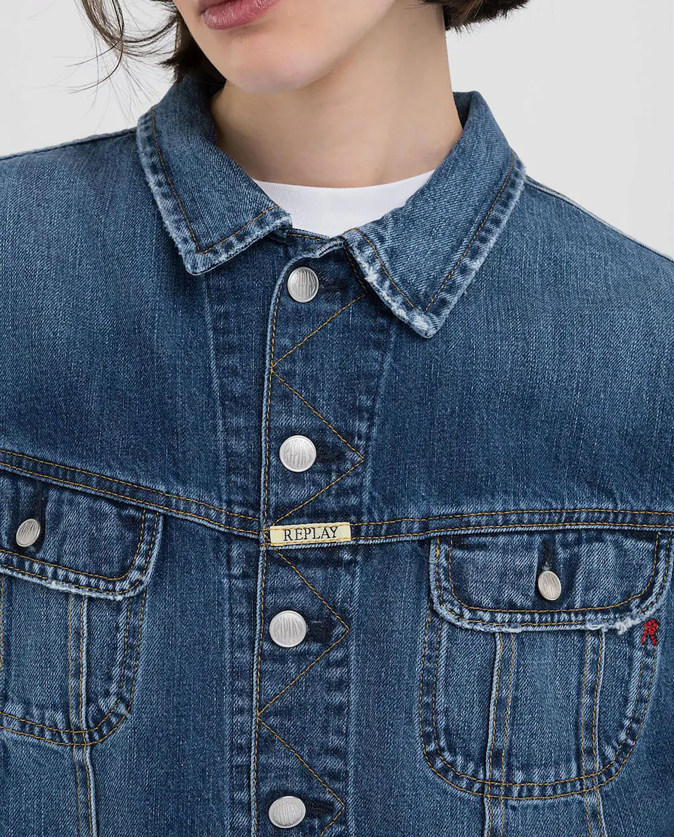 Женская ковбойская куртка Replay, синий
Женская ковбойская куртка Replay, синий