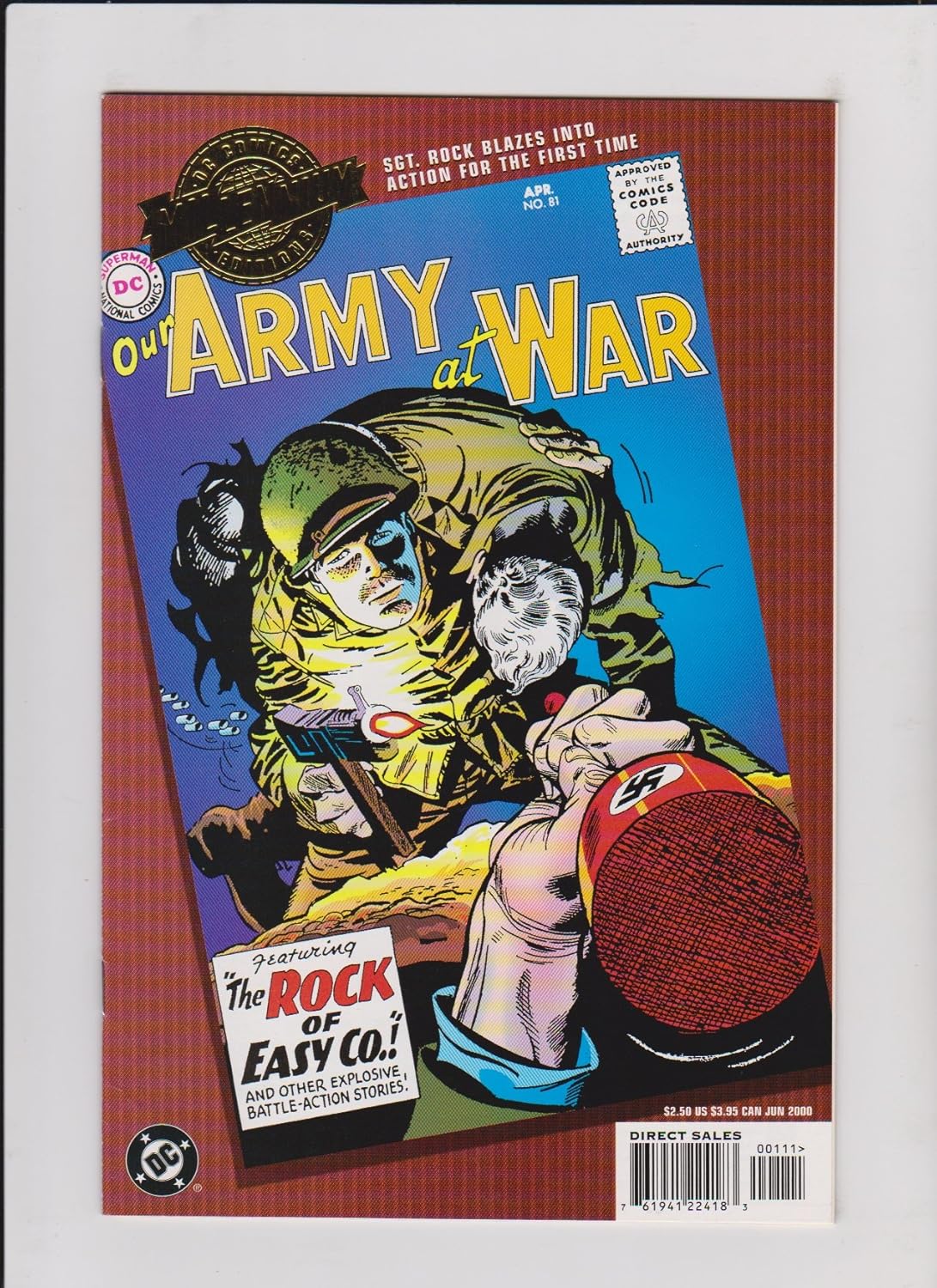 Our Army At War #81 (Millennium Edition) (DC Comics)
Our Army At War #81 (Millennium Edition) (DC Comics)