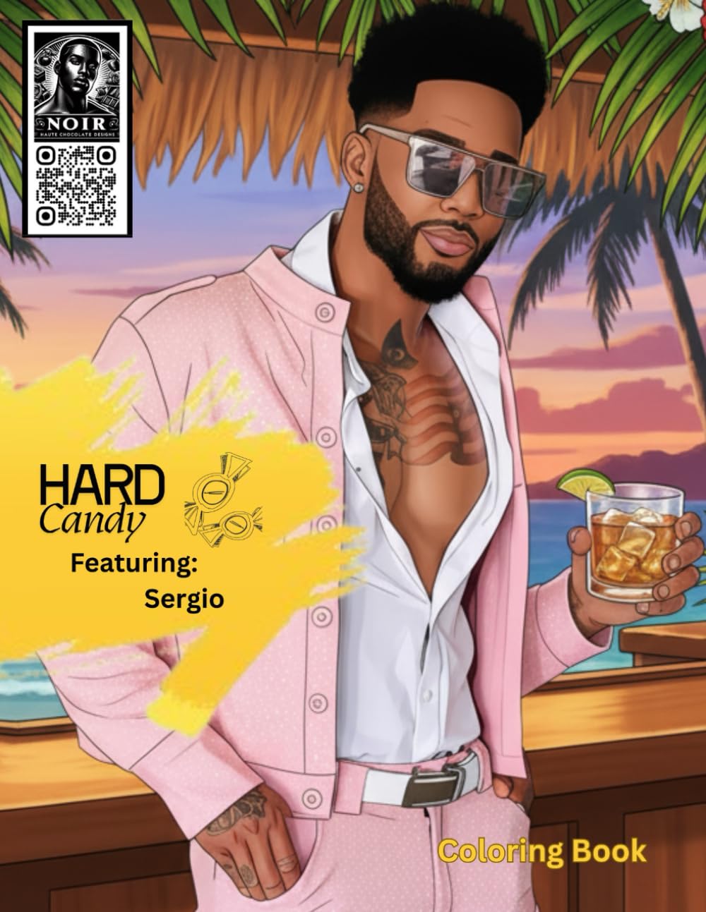 Haute Chocolate Designs | Hard Candy | Sergio Skinner | Beautiful African American Illustrations For Adults, Teens Relaxation And Stress Relieving (Independently published)
Haute Chocolate Designs | Hard Candy | Sergio Skinner | Beautiful African American Illustrations For Adults, Teens Relaxation And Stress Relieving (Independently published)