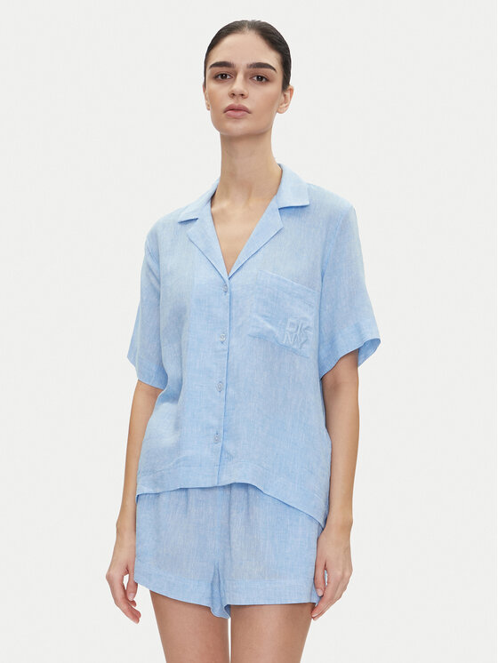 Пижама обычного кроя YI90054 Dkny, голубой
Пижама обычного кроя YI90054 Dkny, голубой