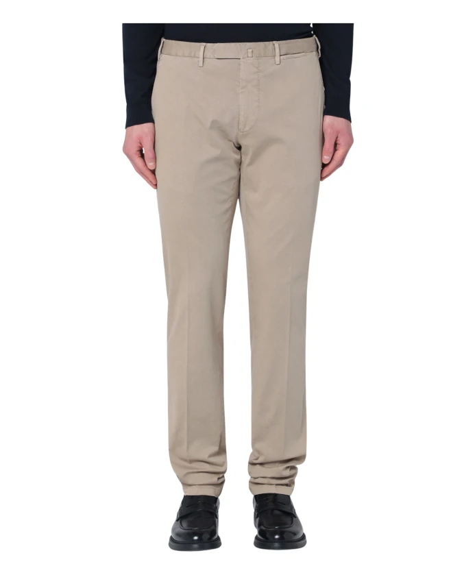 Брюки из смесовой хлопковой ткани Santaniello, бежевый
Брюки из смесовой хлопковой ткани Santaniello, бежевый