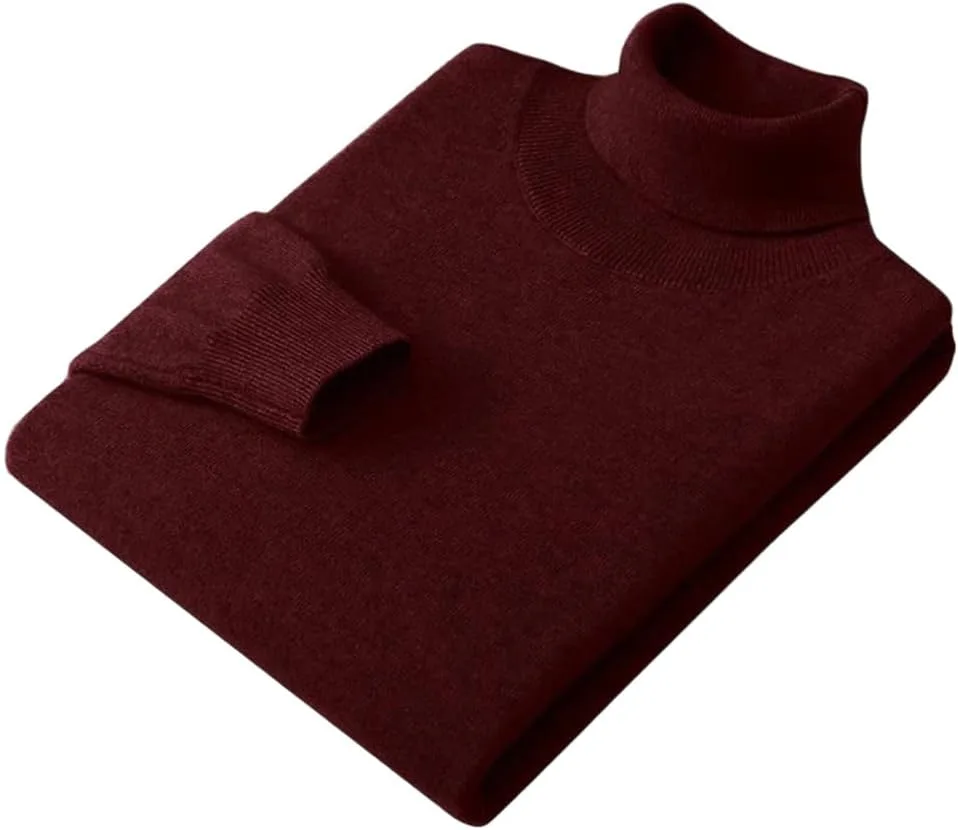 Мужской водолазный свитер с длинным рукавом
Мужской водолазный свитер с длинным рукавом