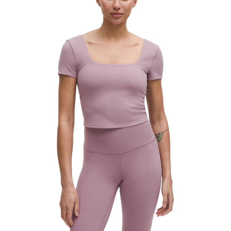 Обычная футболка женская Lululemon, лаванда
Обычная футболка женская Lululemon, лаванда