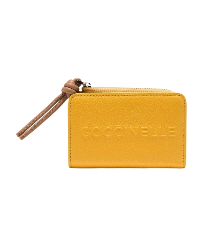 Кошелек Myrtha maxi с логотипом Coccinelle, желтый
Кошелек Myrtha maxi с логотипом Coccinelle, желтый