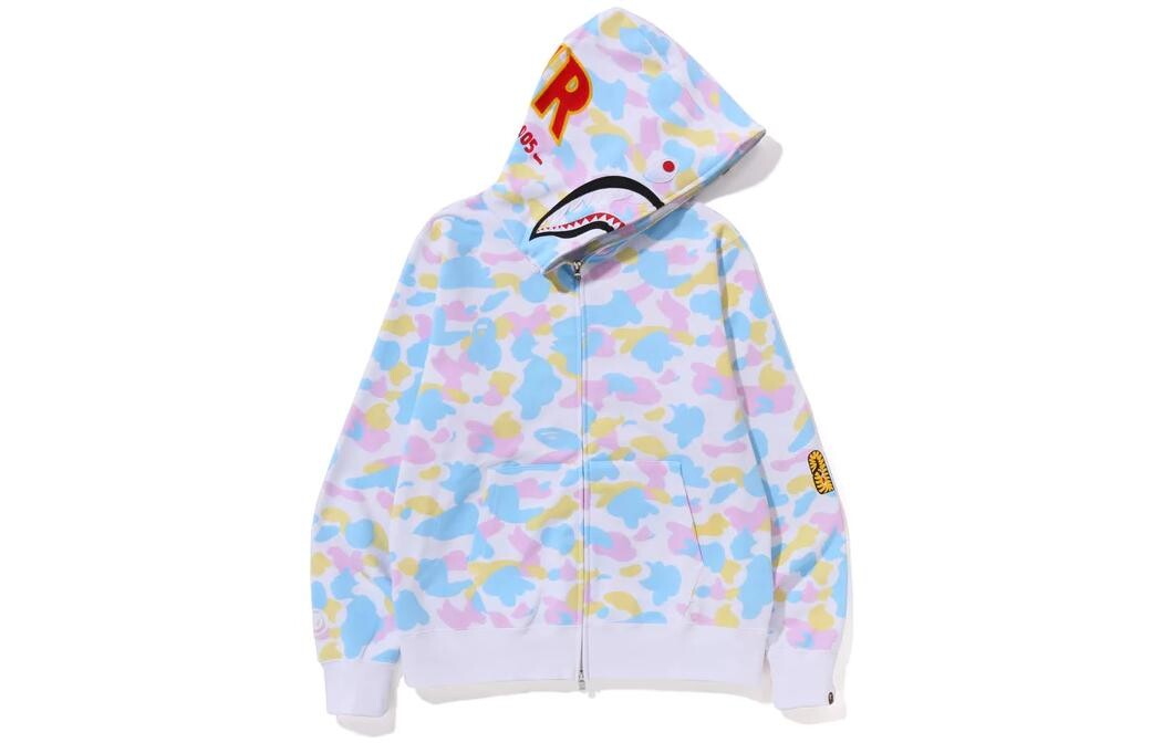 BAPE New Multi Camo 2nd Shark Толстовка с капюшоном на молнии A Bathing Ape, белый
BAPE New Multi Camo 2nd Shark Толстовка с капюшоном на молнии A Bathing Ape, белый