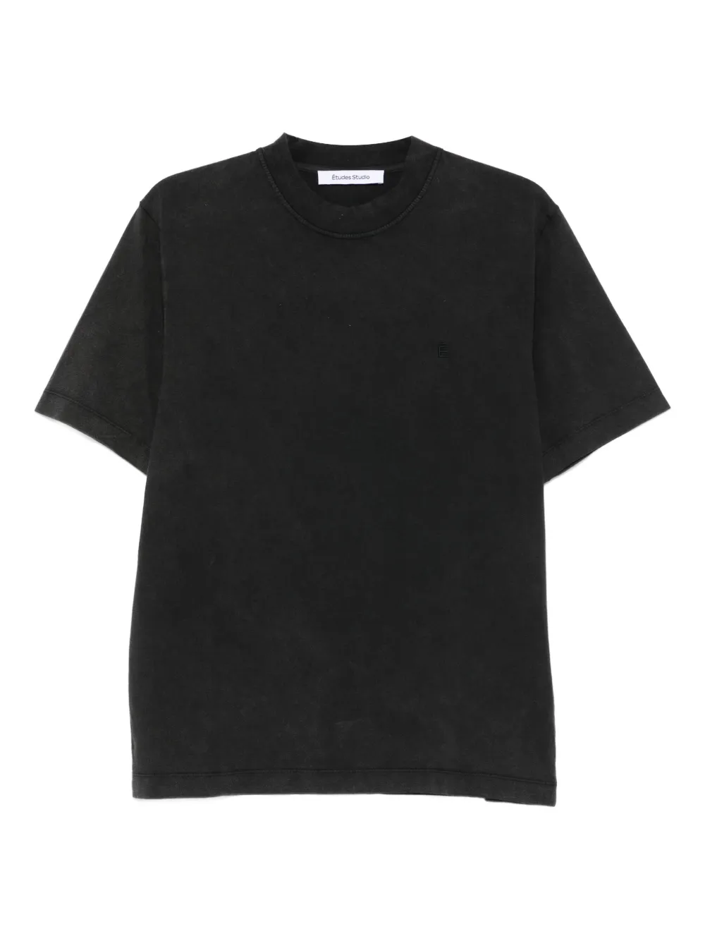 Футболка The Classic É с эффектом потертости Études Studio, черный 
Футболка The Classic É с эффектом потертости Études Studio, черный