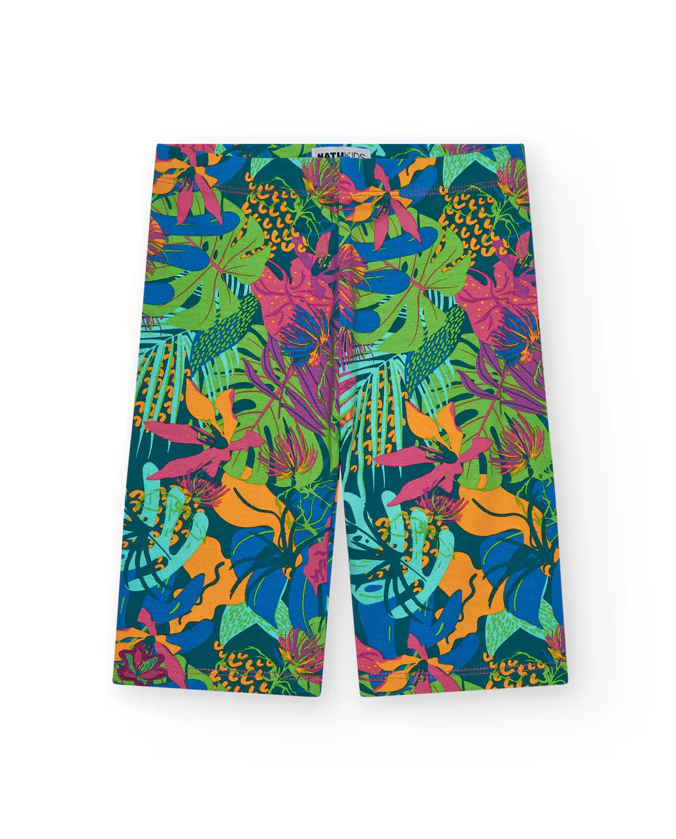 Брюки для девочки с тропическим принтом и эластичной талией Tuc tuc, многоцветный
Брюки для девочки с тропическим принтом и эластичной талией Tuc tuc, многоцветный