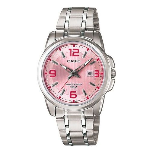 Часы CASIO Stainless Steel Strap Pink Analog, розовый 
Часы CASIO Stainless Steel Strap Pink Analog, розовый