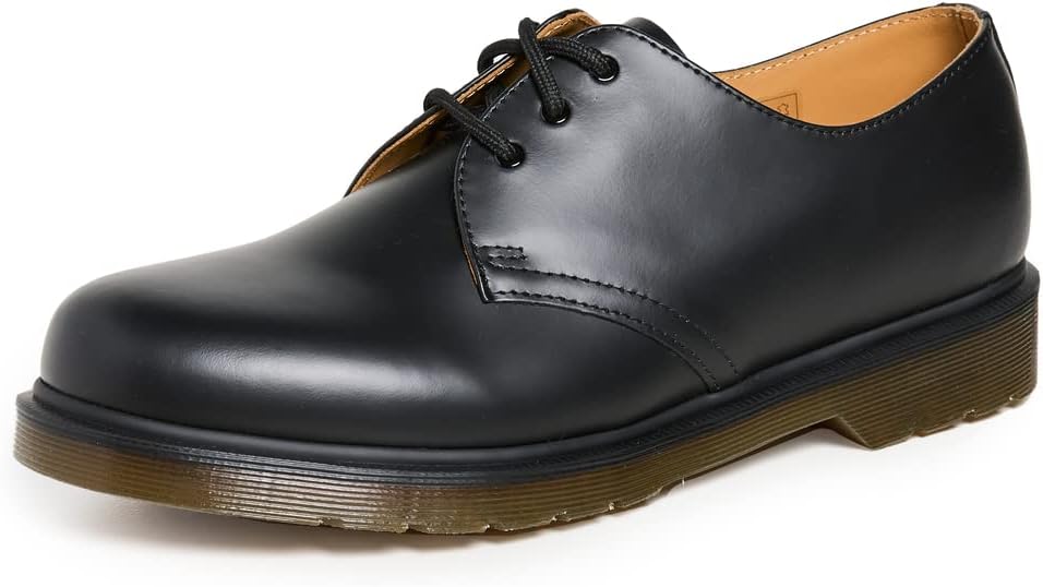 Кожаные туфли-оксфорды Dr. Martens, 1461 с тремя парами люверсов для мужчин и женщин, Black
Кожаные туфли-оксфорды Dr. Martens, 1461 с тремя парами люверсов для мужчин и женщин, Black