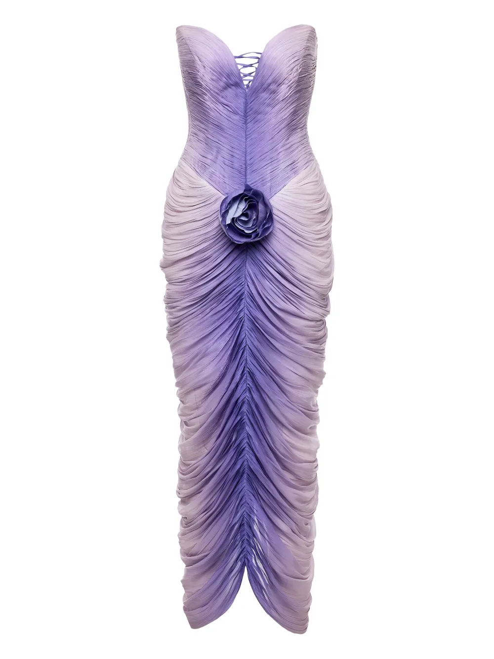 Платье с драпировкой, украшенное розами Ana Radu, фиолетовый
Платье с драпировкой, украшенное розами Ana Radu, фиолетовый