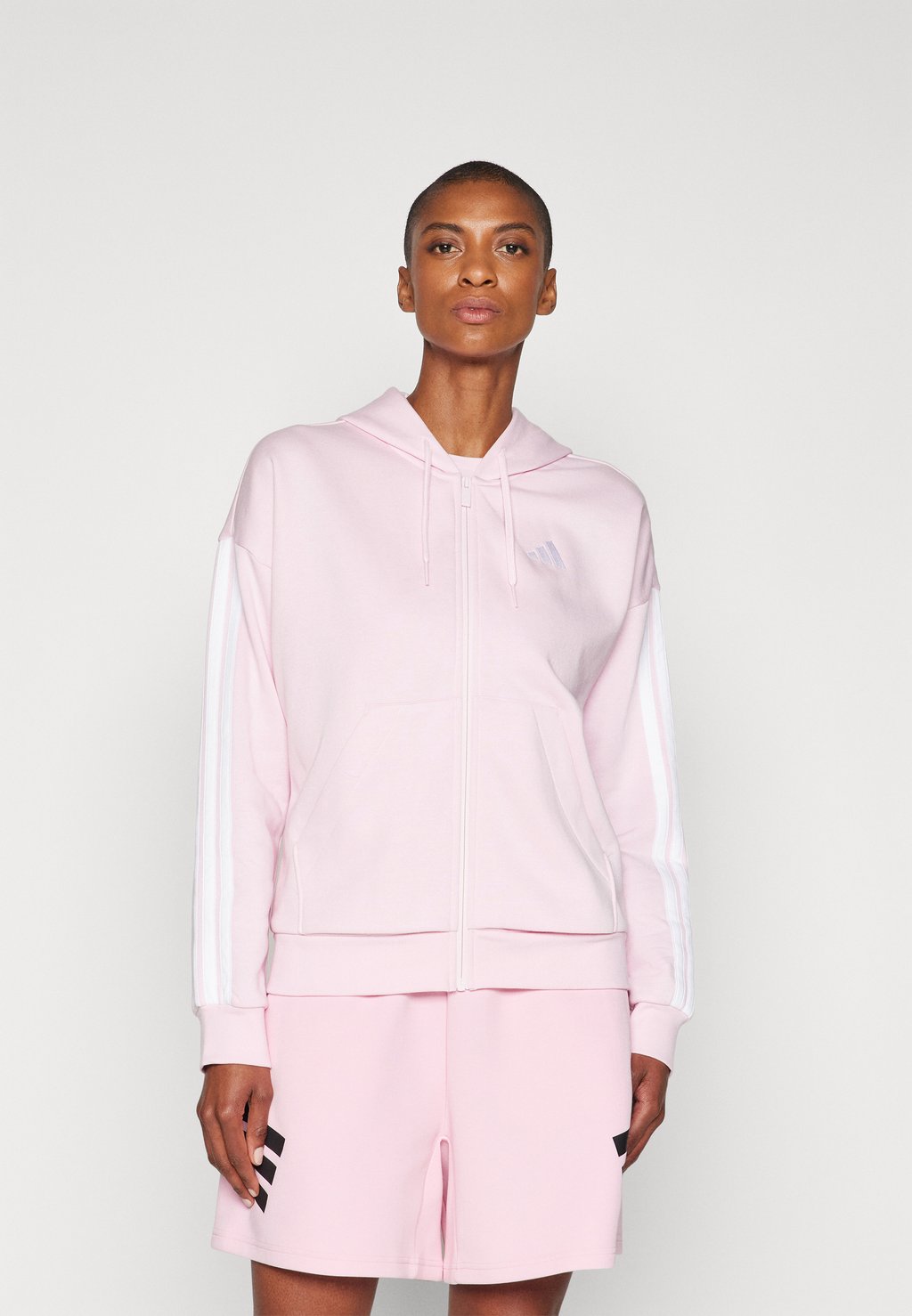 Толстовка на молнии adidas Sportswear, светло-розовый
Толстовка на молнии adidas Sportswear, светло-розовый