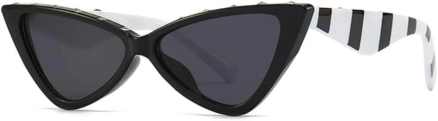 Солнцезащитные очки UV400 с заклепками, модель «кошачий глаз», для женщин и мужчин, для бега и занятий спортом на открытом воздухе UYPTK, Black Stripe Grey
Солнцезащитные очки UV400 с заклепками, модель «кошачий глаз», для женщин и мужчин, для бега и занятий спортом на открытом воздухе UYPTK, Black Stripe Grey