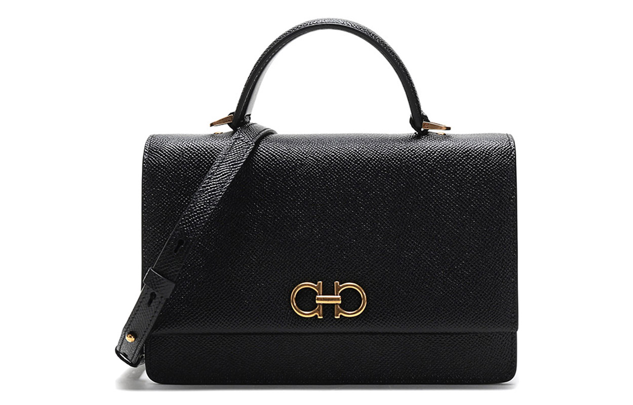 Ferragamo Сумка кроссбодди GANCINI из коровьей кожи, миниатюрная женская сумка через плечо, черная
Ferragamo Сумка кроссбодди GANCINI из коровьей кожи, миниатюрная женская сумка через плечо, черная