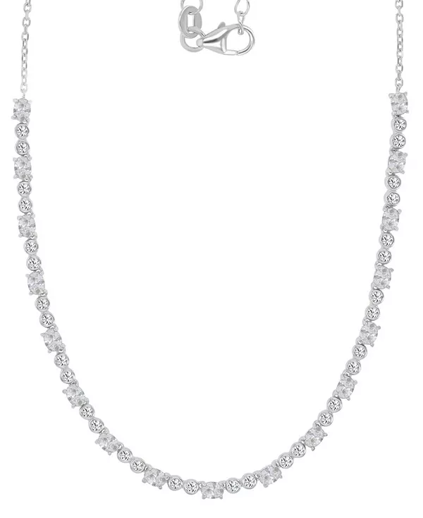 Теннисное ожерелье с овальными и круглыми кубическими цирконами, 18 дюймов + удлинитель 2 дюйма Macy'S, silver
Теннисное ожерелье с овальными и круглыми кубическими цирконами, 18 дюймов + удлинитель 2 дюйма Macy'S, silver