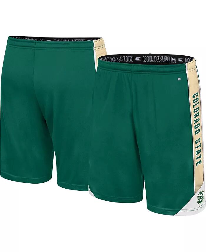 Мужские зеленые шорты Colorado State Rams Haller Colosseum 
Мужские зеленые шорты Colorado State Rams Haller Colosseum