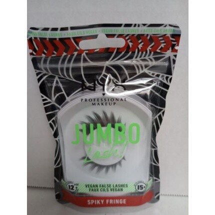 NYX Professional Makeup Jumbo Lashes Vegan Накладные ресницы, стойкость 12 часов, остроконечная бахрома 
NYX Professional Makeup Jumbo Lashes Vegan Накладные ресницы, стойкость 12 часов, остроконечная бахрома