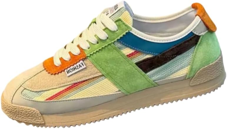 Модные мужские спортивные кроссовки - повседневные и удобные текстильные кеды - яркий дизайн - подходят для повседневного использования или работы Hoalox, зеленый
Модные мужские спортивные кроссовки - повседневные и удобные текстильные кеды - яркий дизайн - подходят для повседневного использования или работы Hoalox, зеленый