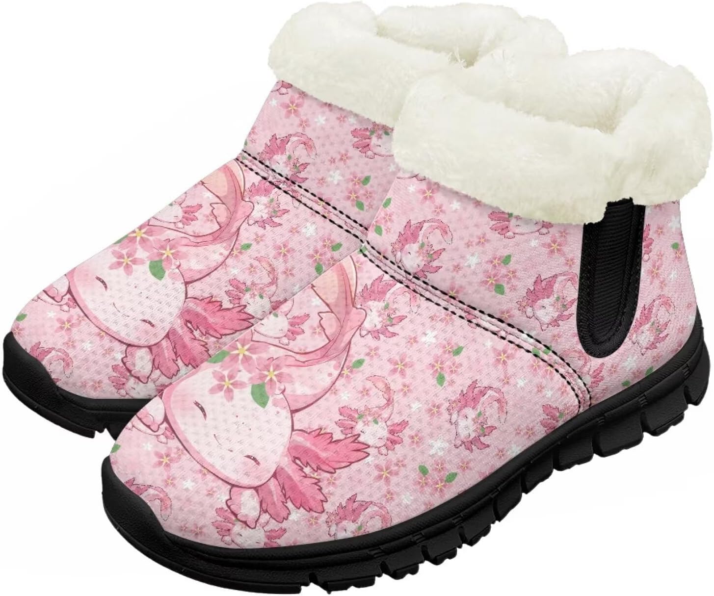 Детские зимние сапожки для мальчиков и девочек, утепленные искусственным мехом, ботильоны до щиколотки с противоскользящей подошвой для малышей, детей младшего и старшего возраста Chririnla, Cartoon Pink Axolotl
Детские зимние сапожки для мальчиков и девочек, утепленные искусственным мехом, ботильоны до щиколотки с противоскользящей подошвой для малышей, детей младшего и старшего возраста Chririnla, Cartoon Pink Axolotl