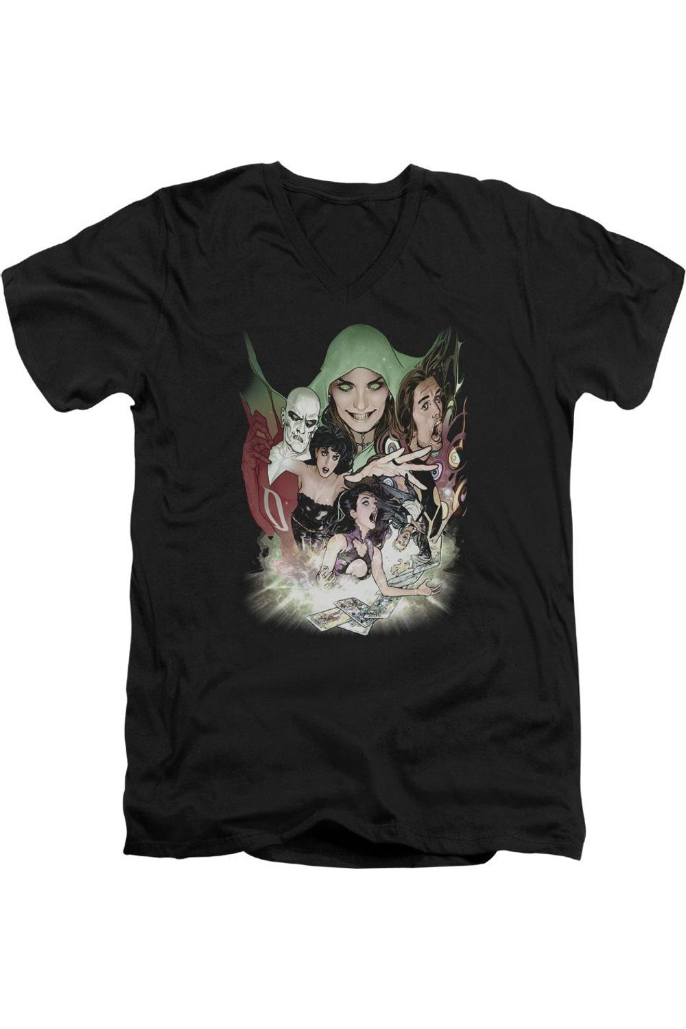 DC Comics Justice League Dark с коротким рукавом для взрослых с V-образным вырезом / футболка Gildan, черный
DC Comics Justice League Dark с коротким рукавом для взрослых с V-образным вырезом / футболка Gildan, черный