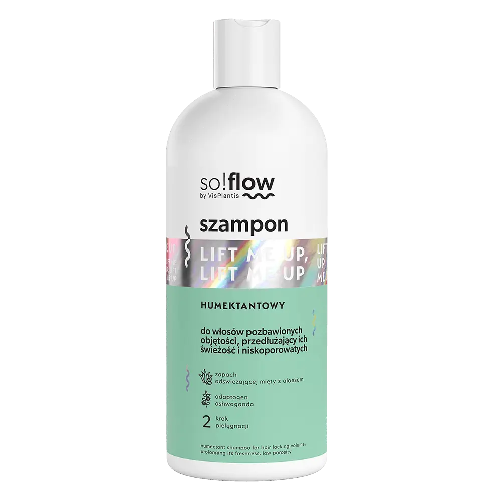 Увлажняющий шампунь для необъемных волос So!Flow, 300 мл
Увлажняющий шампунь для необъемных волос So!Flow, 300 мл