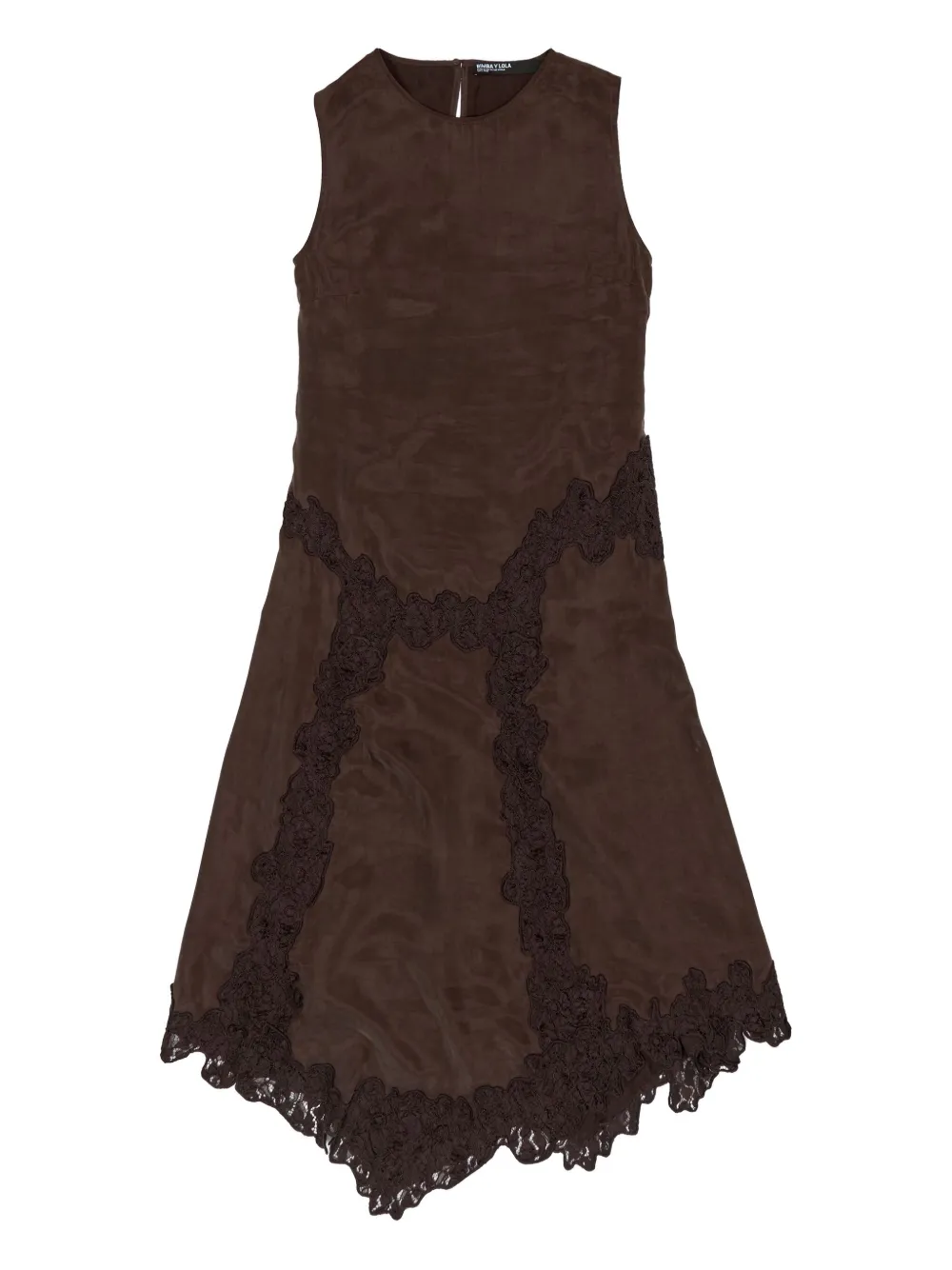 Асимметричное платье с кружевной отделкой Bimba y Lola, коричневый
Асимметричное платье с кружевной отделкой Bimba y Lola, коричневый