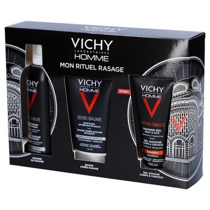 Homme My Shaving Ritual with Three Essential Elements Vichy
Homme My Shaving Ritual with Three Essential Elements Vichy