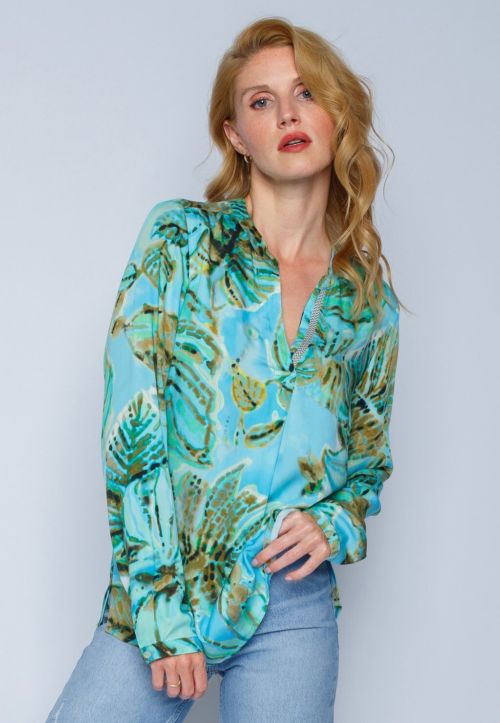 Блуза Emily van den Bergh, синий 
Блуза Emily van den Bergh, синий