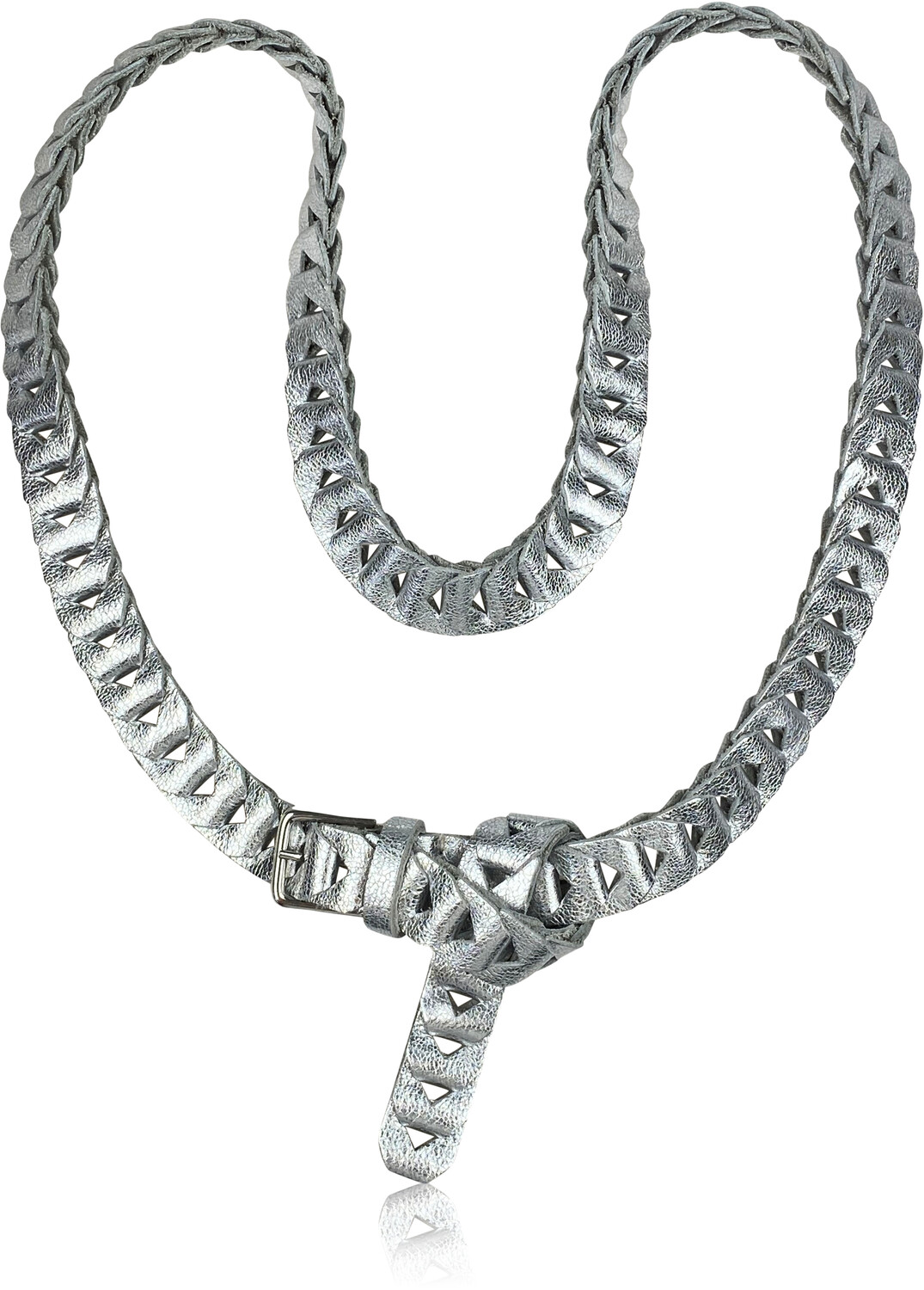 Ремень collezione alessandro Leder Element, серебряный
Ремень collezione alessandro Leder Element, серебряный