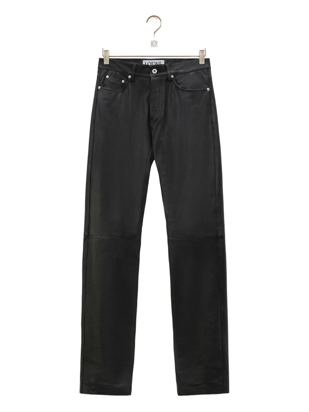 Брюки с кожаными вставками LOEWE, черный
Брюки с кожаными вставками LOEWE, черный