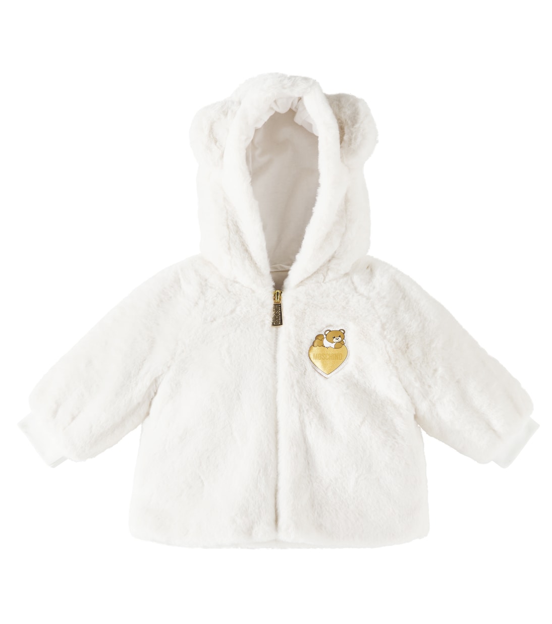 Куртка из искусственного меха Baby Teddy Bear Moschino Kids, Cloud 
Куртка из искусственного меха Baby Teddy Bear Moschino Kids, Cloud