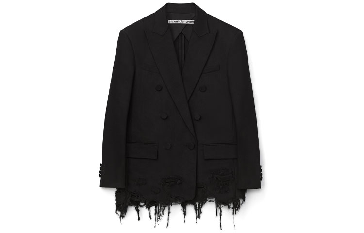 Alexander Wang Деловой костюм женский черный с воротником умеренной посадки
Alexander Wang Деловой костюм женский черный с воротником умеренной посадки