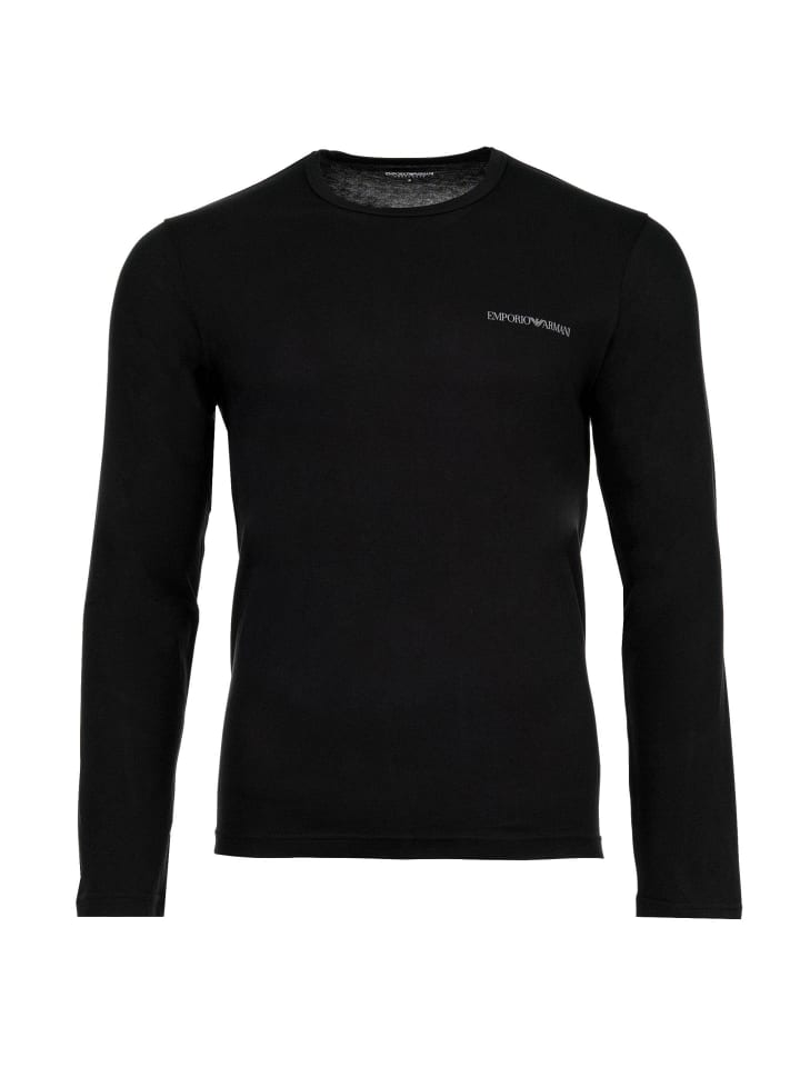 Рубашка с длинными рукавами, 1 шт., черного цвета Emporio Armani
Рубашка с длинными рукавами, 1 шт., черного цвета Emporio Armani