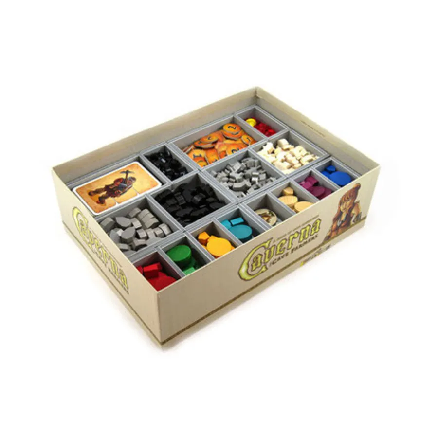 Вставка для Каверны, Inserts and Organizers A-F (Folded Space) 
Вставка для Каверны, Inserts and Organizers A-F (Folded Space)