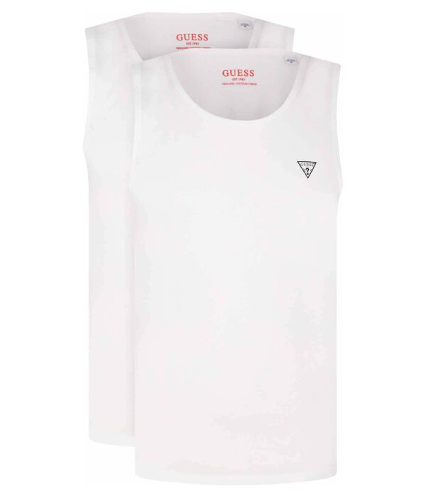 Майка 2 шт герой Regular fit Guess Underwear, белый
Майка 2 шт герой Regular fit Guess Underwear, белый