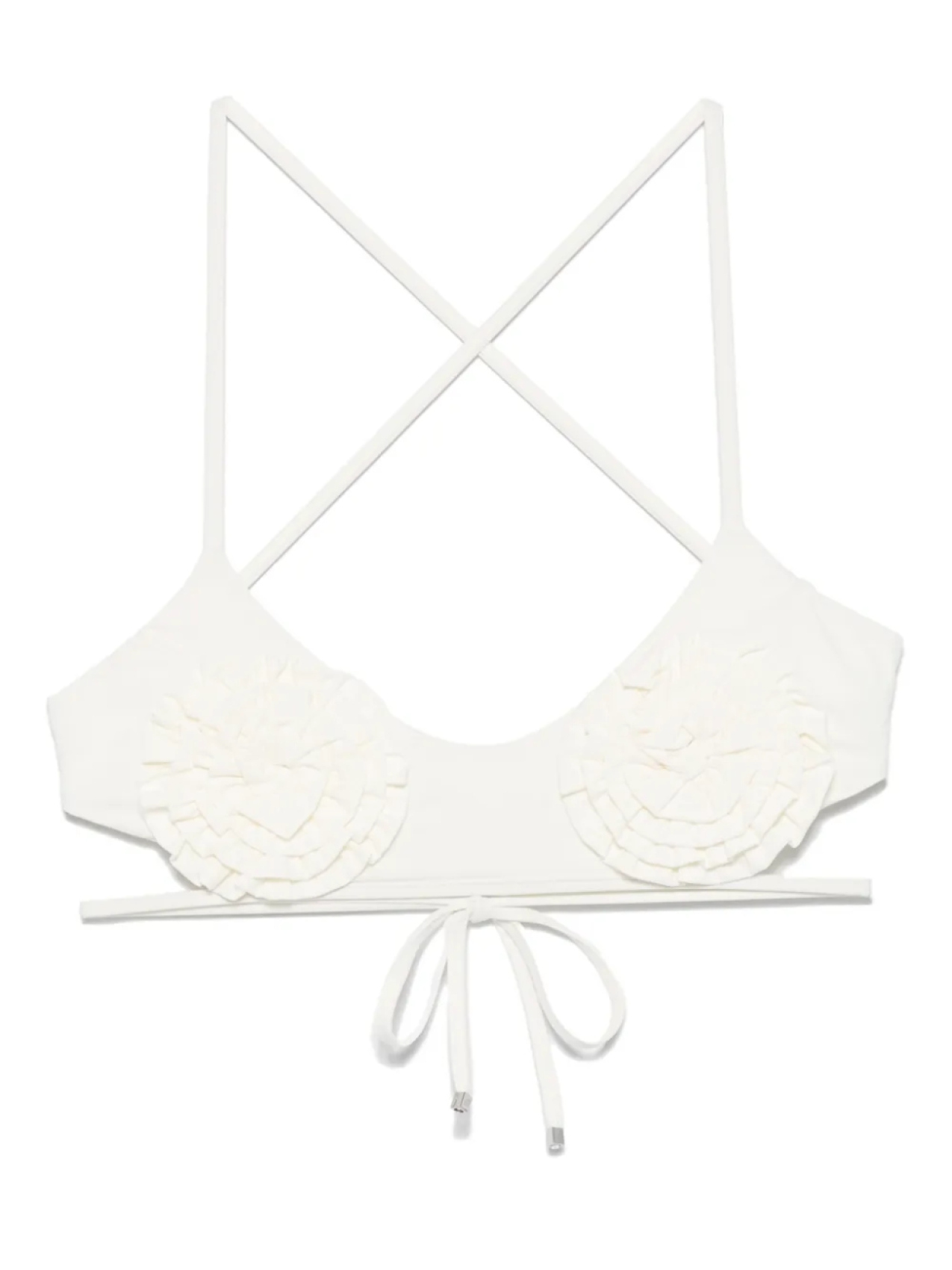 Бикини с цветочной аппликацией Blumarine, белый
Бикини с цветочной аппликацией Blumarine, белый