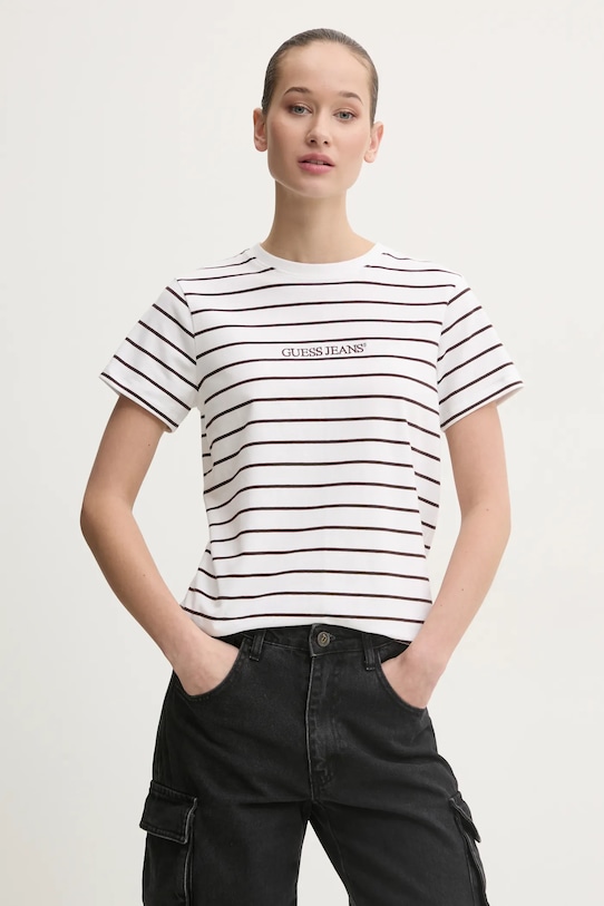 Футболка Guess Jeans, белый
Футболка Guess Jeans, белый