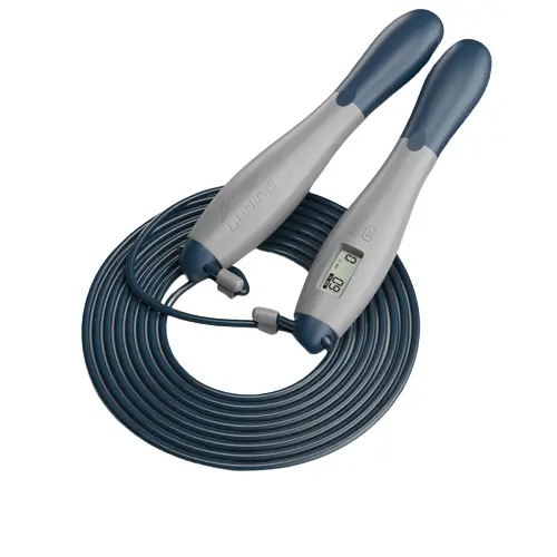 Электронная скакалка для фитнеса с подсчетом прыжков, для занятий фитнесом, трос PU, пластиковый контроллер, 2,8 м LINING, серый
Электронная скакалка для фитнеса с подсчетом прыжков, для занятий фитнесом, трос PU, пластиковый контроллер, 2,8 м LINING, серый