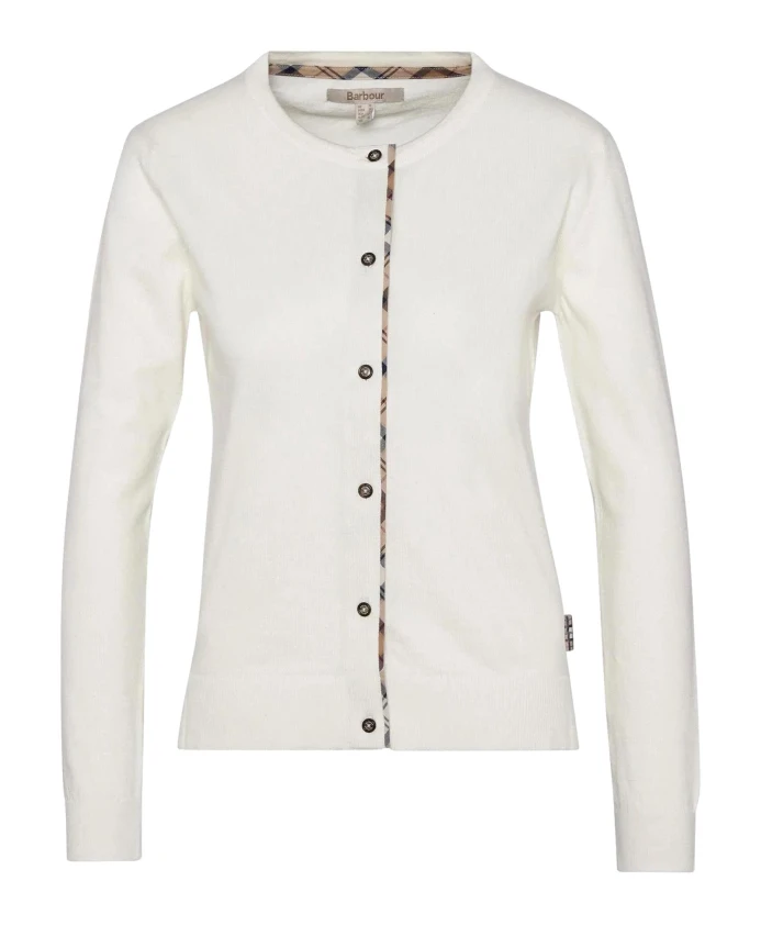 Вязаный кардиган Bredon из белого хлопка и кашемира Barbour, белый
Вязаный кардиган Bredon из белого хлопка и кашемира Barbour, белый