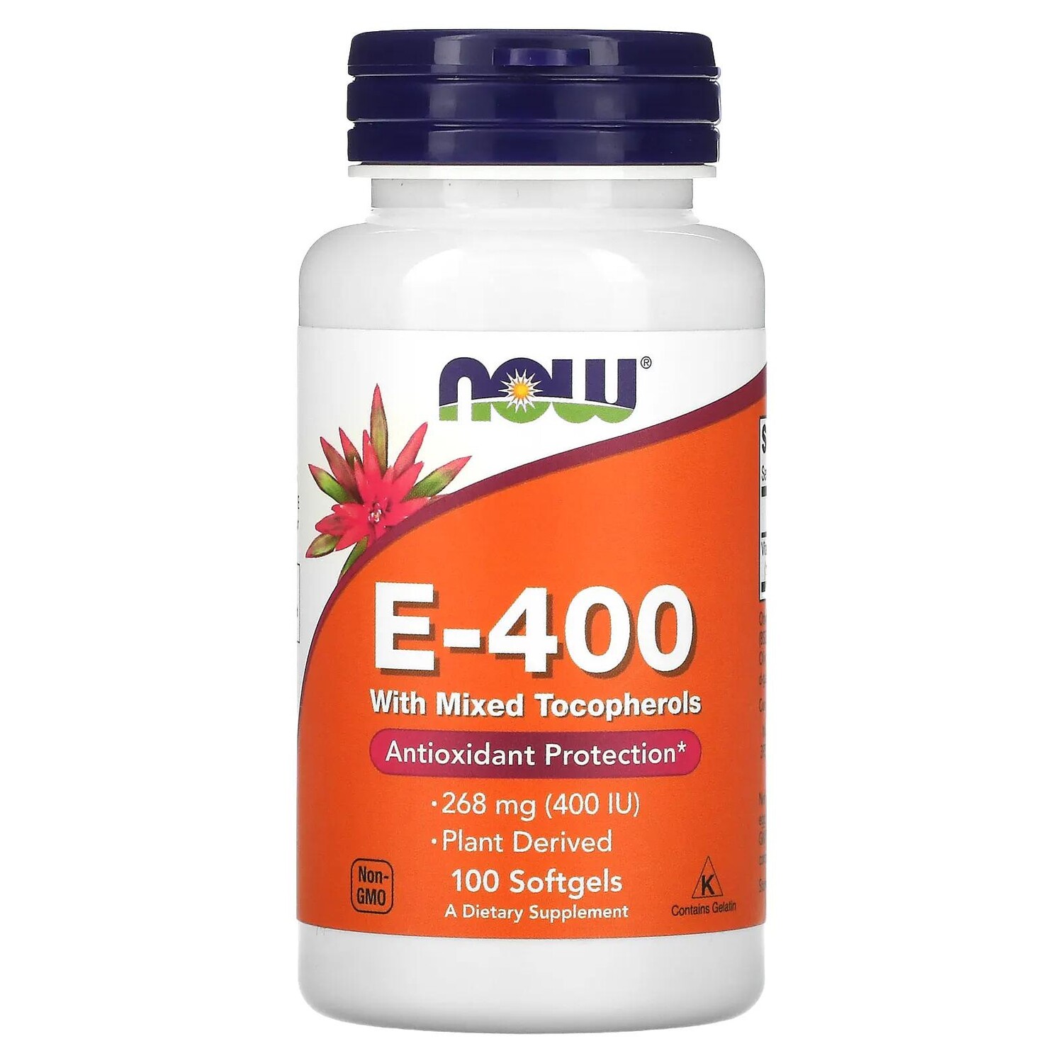 Now Foods Е-400 (смешанные токоферолы) 100 софтгелей 
Now Foods Е-400 (смешанные токоферолы) 100 софтгелей