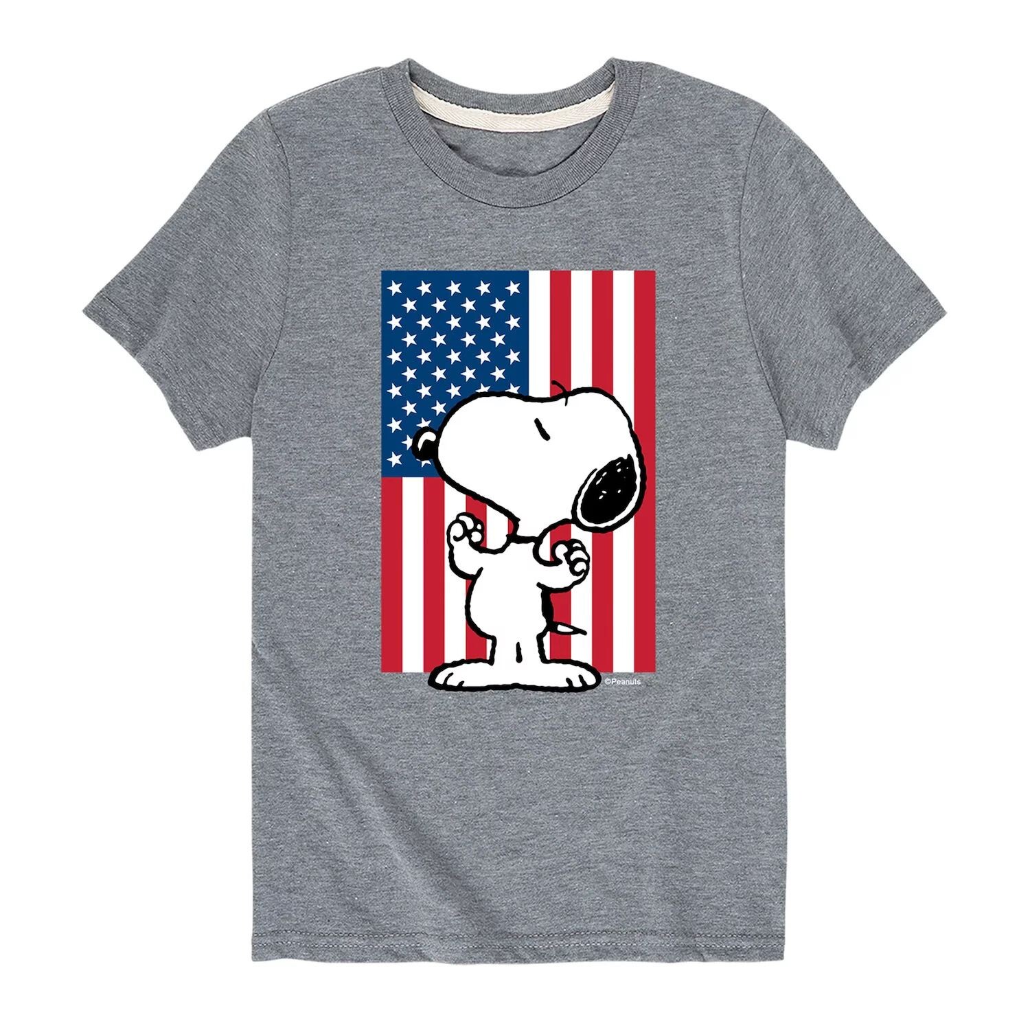 Футболка Peanuts Snoopy с рисунком флага США для мальчиков 8–20 лет Licensed Character
Футболка Peanuts Snoopy с рисунком флага США для мальчиков 8–20 лет Licensed Character