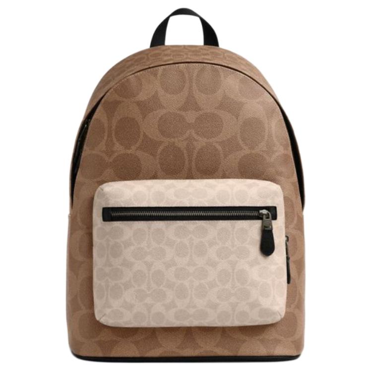 COACH Искусственная кожа рюкзак большой размер мужской песочный желтый и коричневый желтый 
COACH Искусственная кожа рюкзак большой размер мужской песочный желтый и коричневый желтый