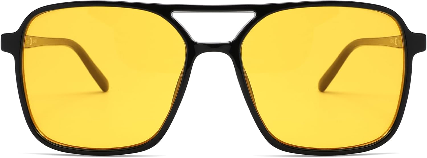 SOJOS Модные винтажные солнцезащитные очки-авиаторы квадратной формы для женщин и мужчин, ретро 70-х, защита от ультрафиолета UV400, женские солнцезащитные очки SJ2327, Black/Yellow
SOJOS Модные винтажные солнцезащитные очки-авиаторы квадратной формы для женщин и мужчин, ретро 70-х, защита от ультрафиолета UV400, женские солнцезащитные очки SJ2327, Black/Yellow