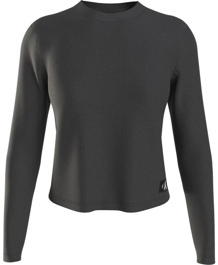 Черные облегающие свитера с круглым вырезом Calvin Klein, черный
Черные облегающие свитера с круглым вырезом Calvin Klein, черный