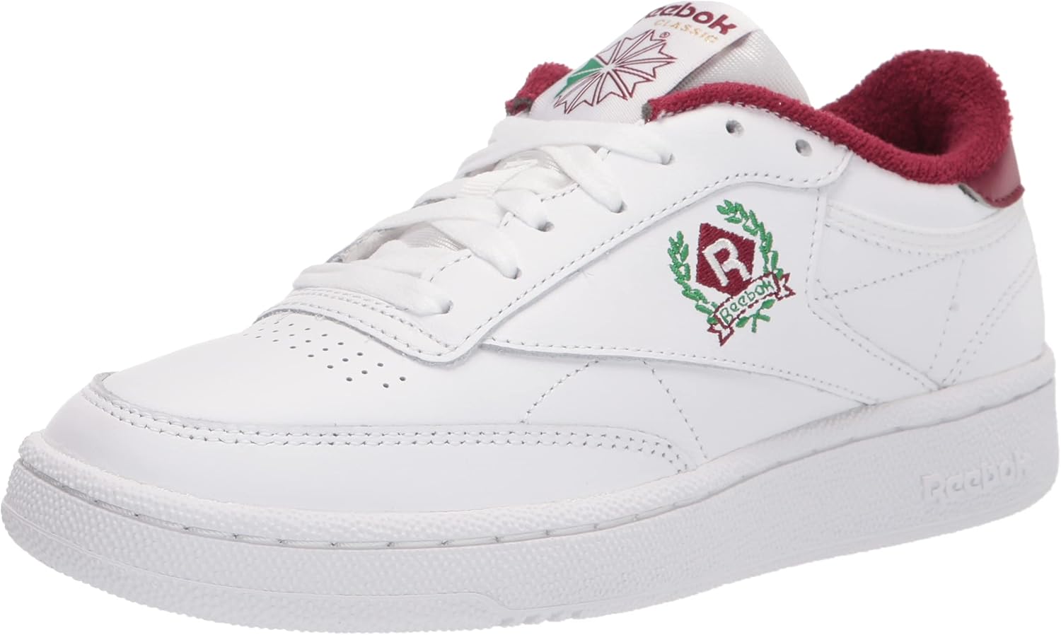 Кроссовки Reebok unisex-adult Club C, бордовый/белый
Кроссовки Reebok unisex-adult Club C, бордовый/белый