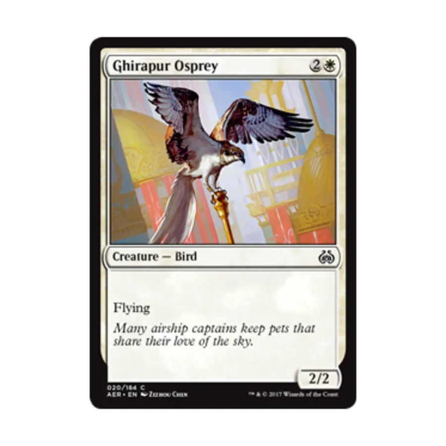 CCG Гирапурская скопа (C) (фольга), MTG - Aether Revolt
CCG Гирапурская скопа (C) (фольга), MTG - Aether Revolt